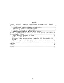 Studiu Aplicativ privind Eficientizarea Activității Direcției Generale de Asistență Socială și Protecția Copilului Botoșani - Pagina 2