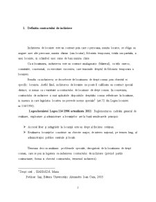 Reglementarea contractului de închiriere - Pagina 3