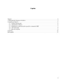 Analiza comparativă a produselor ERP Siveco Applications și Charisma - Pagina 2