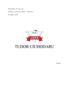 Campanie electorală Tudor Ciuhodaru - Pagina 1