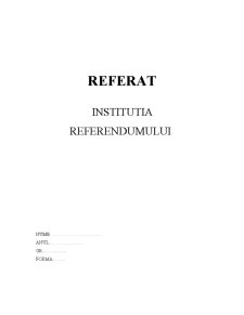 Instituția referendumului - Pagina 1