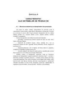 Caracteristici ale Sistemelor de Producție - Pagina 1