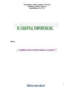 Idei de Afaceri - SC Oriental Emporium SRL - Pagina 3