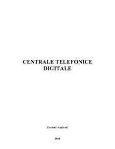 Centrale Telefonice Digitale - Pagina 1