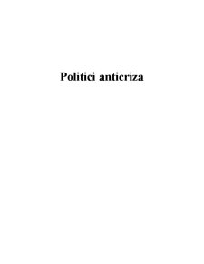 Politici Anticriza - Pagina 1