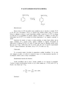 P-Acetanilid-Sulfoclorura - Pagina 1