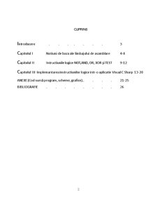 Arhitectura calculatoarelor - instrucțiuni logice - Pagina 2
