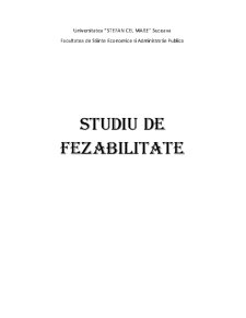 Studiu de fezabilitate - SC Inter Conti SRL - Pagina 1