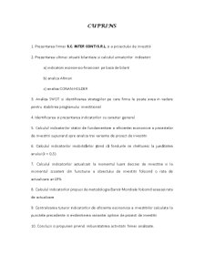 Studiu de fezabilitate - SC Inter Conti SRL - Pagina 2