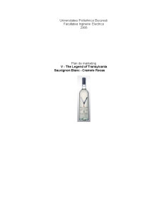The legend of Transylvania - Sauvignon Blanc - Cramele Recas - Pagina 1