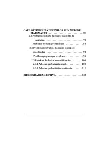 Metode Matematice de Optimizare a Problemelor de Transport și a Deciziilor în Întreprinderile Industriale - Pagina 2