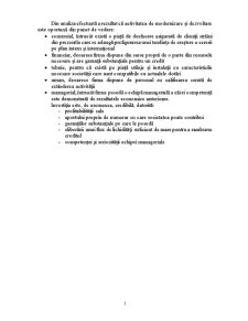 Studiu privind eficiența investițiilor de capital pentru modernizarea și dezvoltarea capacității de producție la SC Catex SA Călărași - Pagina 5