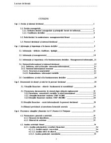 Documentele de sinteză - sursă informațională în procesul decizional - Pagina 1