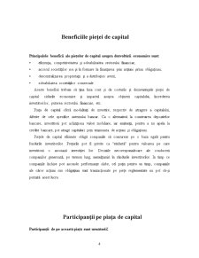 Piața de capital - componentă a pieței financiare - Pagina 5