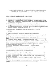 Proiectarea sistemului informațional al compartimentului resurse umane din cadrul SC Acasa Mob SRL Roman - Pagina 2