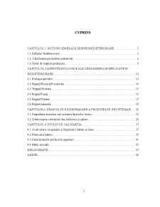 Studiu Privind Biodeteriorarea Produselor Industriale - Pagina 1