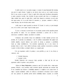 Modelarea Formării Portofoliului Titlurilor Financiare Riscante - Pagina 5