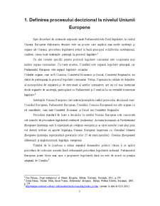 Mecanisme de Decizie în Uniunea Europeană - Pagina 3