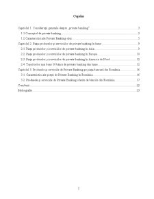 Analiza Pieței Produselor și Serviciilor de Private Banking în Lume - Pagina 2