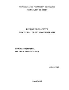 Principiul subsidiarității în administrația publică românească - Pagina 1