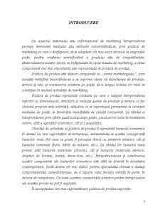 Politică de produs la SC Elbac SA Bacău - Pagina 4
