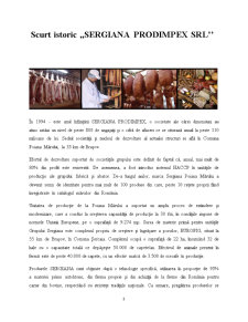 Caiet de practică - fabrica de mezeluri Sergiana Prodimpex SRL - Pagina 3