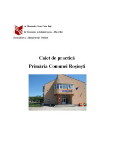 Practică Comuna Roșiești - Pagina 1