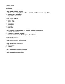 Programul operațional asistență tehnică POAT - Pagina 2