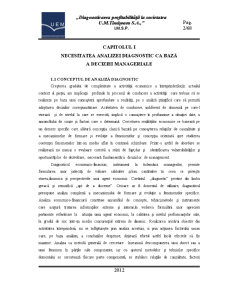 Diagnosticarea profitabilității la societatea UM Timișoara SA - Pagina 2