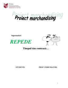 Merchandising - Supermarket RPD - Pagina 1