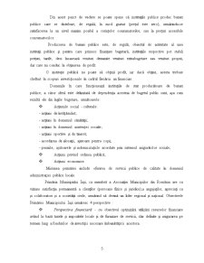 Organizarea și desfășurarea procesului bugetar la Primăria Iași - Pagina 5