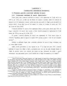 Contractul Individual de Muncă - Pagina 1