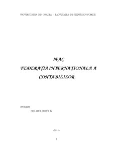 Federația Internaționala a Contabililor - Pagina 1