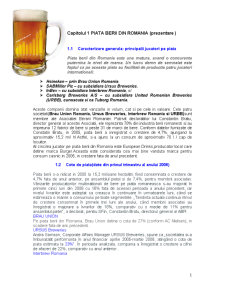 Piața berii din România - Pagina 1