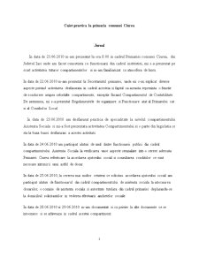 Caiet practică - Primăria Comunei Ciurea - Pagina 1