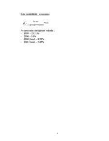 Analiza economico- financiară - SC Robena SA - Pagina 4
