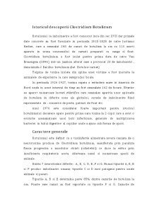 Istoricul Descoperirii Clostridium Botulinum - Pagina 1