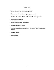 Sistemul Decizional al Managementului Public - Pagina 2
