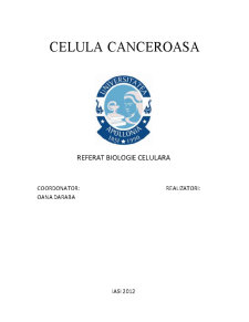 Celula canceroasă - Pagina 1