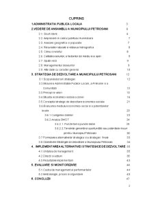 Strategia de dezvoltare a municipiului Petroșani - Pagina 2