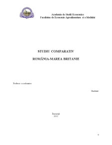 Studiu Comparativ - Romania-Marea Britanie - Pagina 1