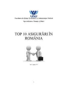 Top 10 Asigurări în România - Pagina 1