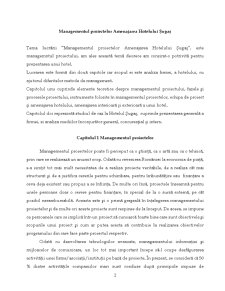 Managementul Proiectelor - Hotel Sugas - Pagina 2