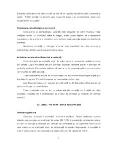 Plan de Afaceri - SC Gilsil Com SRL - Pagina 3