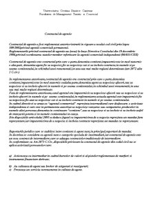 Contractul de agenție - Pagina 2