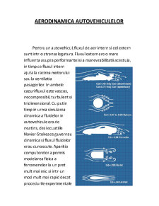 Aerodinamica autovehiculelor - Pagina 1