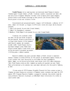 Importanța Geostrategică a Canalului Panama - Pagina 4