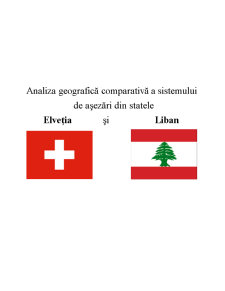 Analiza geografică - Elveția și Liban - Pagina 1