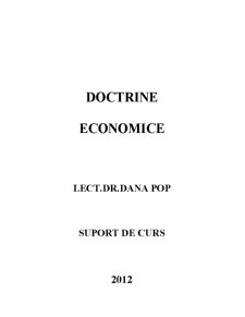Doctrine Economice - Pagina 1