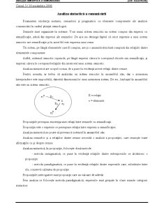 Analiza semiotică a comunicării - curs 5 - analiza sintactică a comunicării - Pagina 1